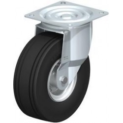 采用超级弹性实心橡胶轮胎的重型负载单轮和脚轮
