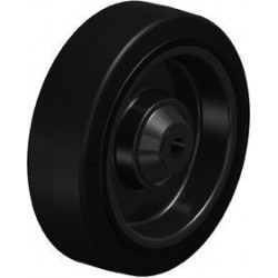 采用弹性实心橡胶轮胎的重型负载单轮和脚轮